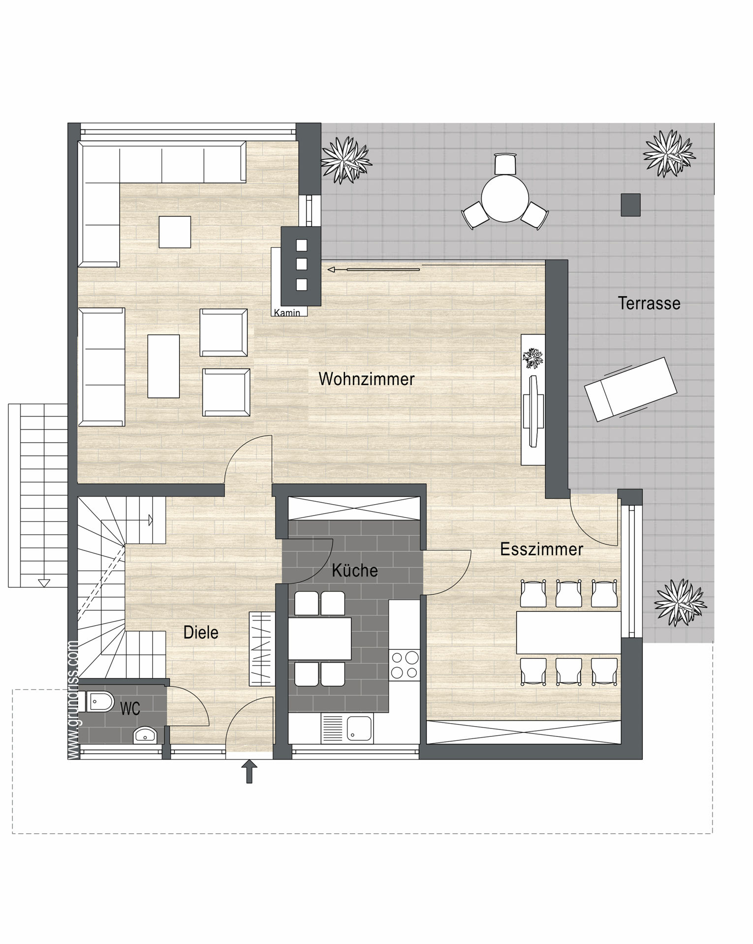 Einfamilienhaus zum Kauf provisionsfrei 434.000 € 5 Zimmer 200 m²<br/>Wohnfläche 700 m²<br/>Grundstück Aa-See Bocholt 46397