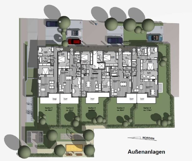 Wohnung zum Kauf provisionsfrei 629.500 € 3 Zimmer 97,9 m²<br/>Wohnfläche 2.<br/>Geschoss Zugspitzstr. 7 Mering Mering 86415