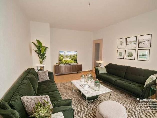 Wohnung zur Miete 400 € 2 Zimmer 48,1 m² 3. Geschoss frei ab sofort Geschwister-Scholl-Straße 36 Prenzlau 17291