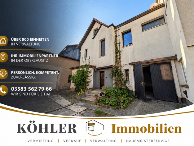 Reihenhaus zur Miete 800 € 4 Zimmer 114 m² frei ab sofort Karl-Marx-Platz 3 b Neugersdorf Ebersbach-Neugersdorf 02727