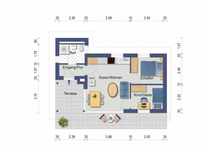 Haus zum Kauf 121.000 € 3 Zimmer 48,8 m²<br/>Wohnfläche 368 m²<br/>Grundstück Schmerbach Waltershausen 99880