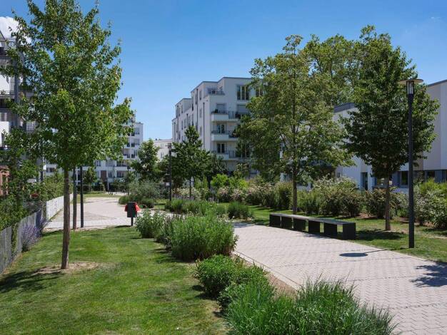 Wohnung zur Miete 960 € 2 Zimmer 58,9 m² 2. Geschoss frei ab sofort Mälzereistraße 1 Maxfeld Nürnberg 90409