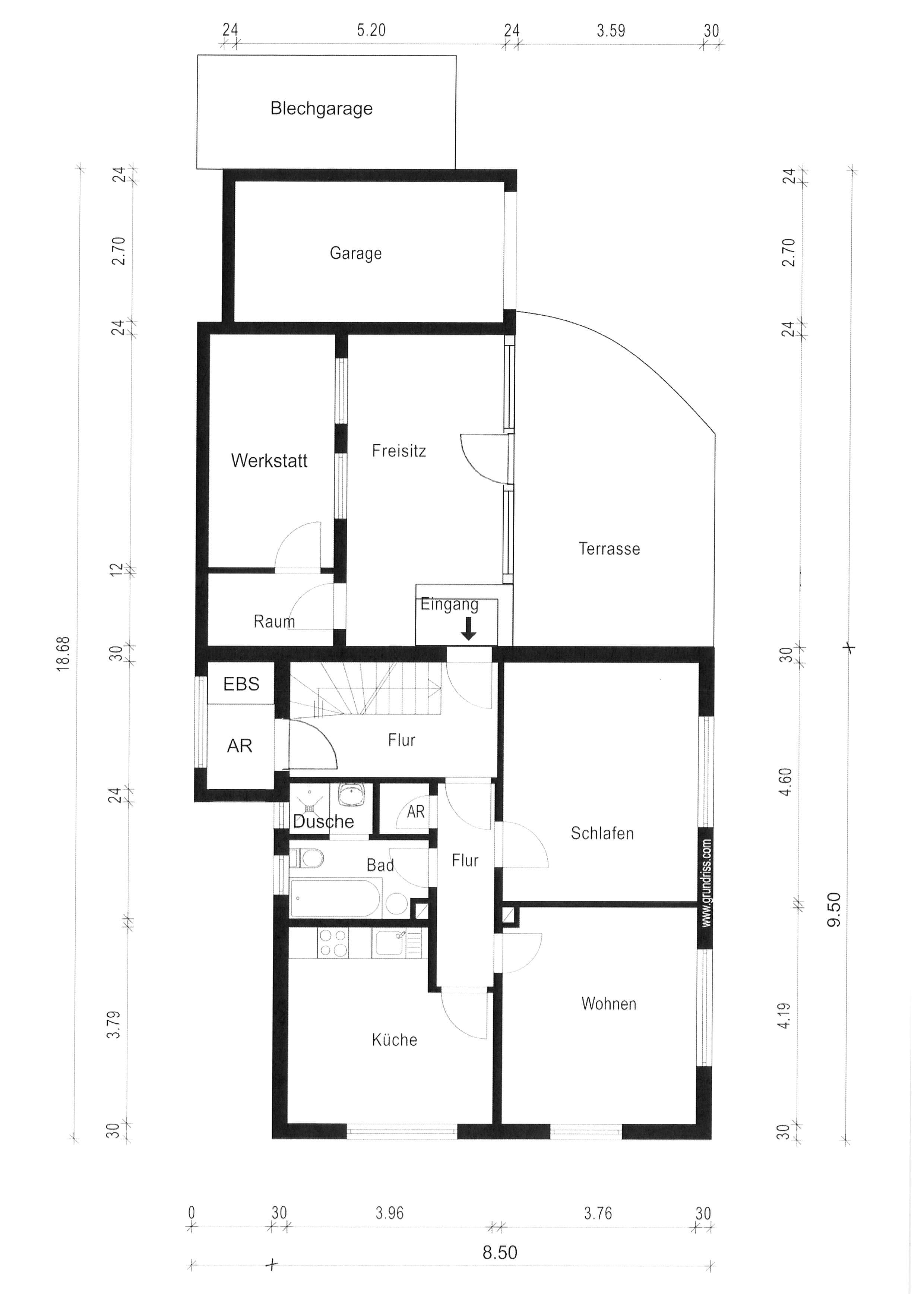 Einfamilienhaus zum Kauf 295.000 € 5 Zimmer 134 m²<br/>Wohnfläche 672 m²<br/>Grundstück ab sofort<br/>Verfügbarkeit Amberg 86854