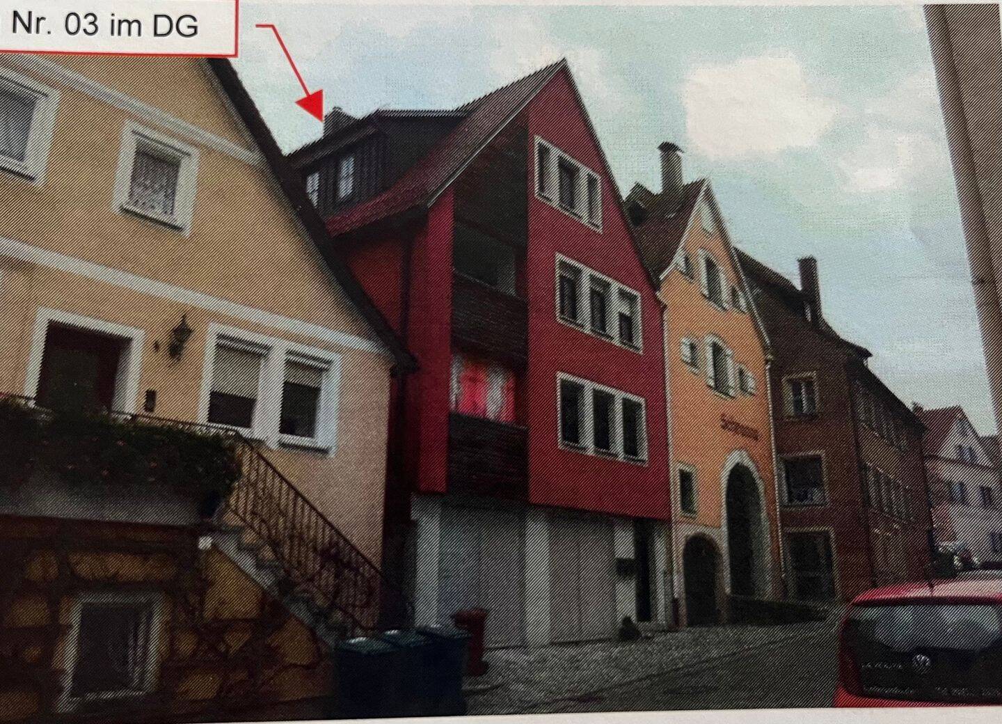 Moderne und zentral gelegene 1,5 Zimmer Wohnung in Feuchtwangen