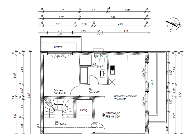 Wohnung zum Kauf - Erstbezug provisionsfrei 339.100 € 2 Zimmer 58,7 m² 1. Geschoss Friedberg 61169