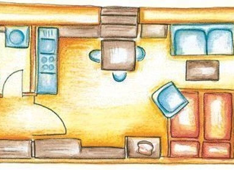 Studio zum Kauf 129.000 € 1 Zimmer 35 m² frei ab sofort Nonnevitz Dranske 18556