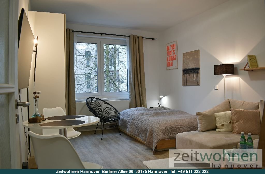 Wohnung zur Miete Wohnen auf Zeit 980 € 1 Zimmer 27 m²<br/>Wohnfläche 01.02.2025<br/>Verfügbarkeit List Hannover 30163