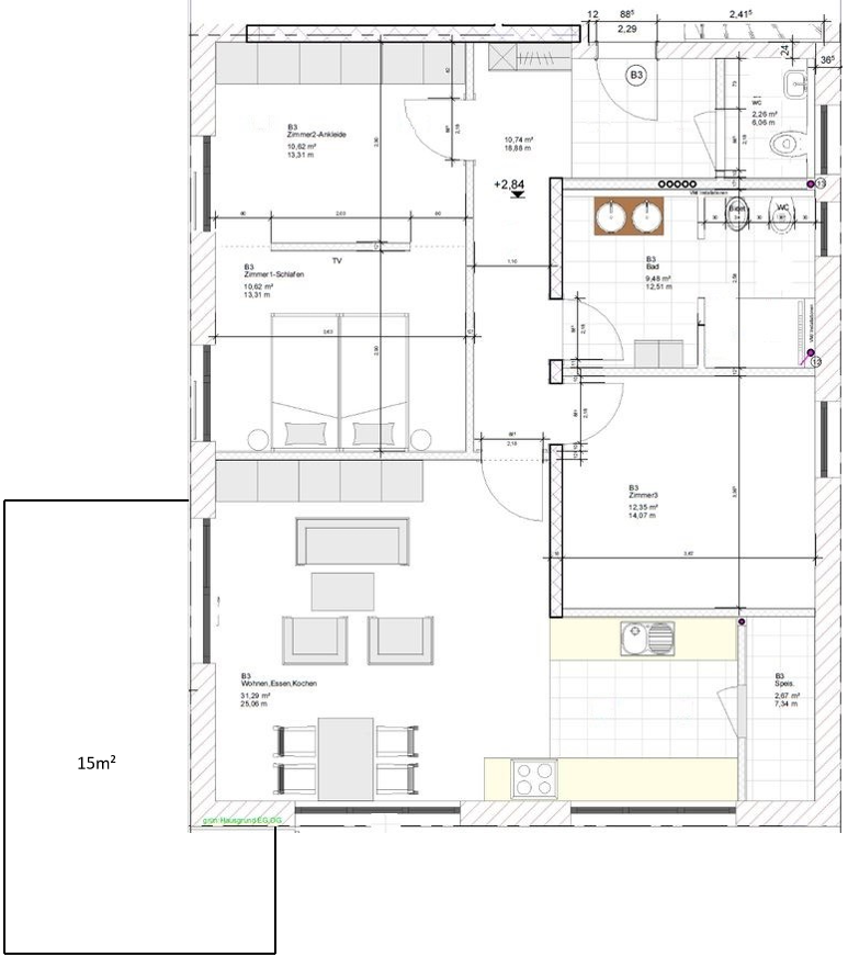 Wohnung zur Miete 2.000 € 3,5 Zimmer 96 m²<br/>Wohnfläche 1.<br/>Geschoss 01.05.2025<br/>Verfügbarkeit Oberdorfstraße Rielasingen Rielasingen-Worblingen 78239