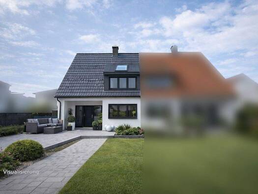 Doppelhaushälfte zum Kauf 649.000 € 4,5 Zimmer 120 m² 648 m² Grundstück Burgfarrnbach Fürth 90768