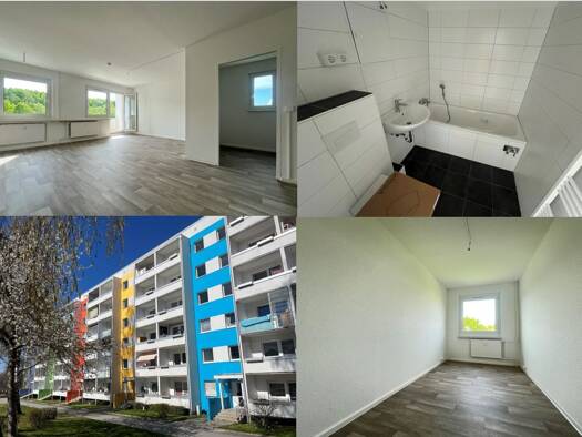 Wohnung zur Miete 360 € 3 Zimmer 69,3 m² 4. Geschoss Dr.-Salvador-Allende-Straße 256 Kappel Kappel 09119