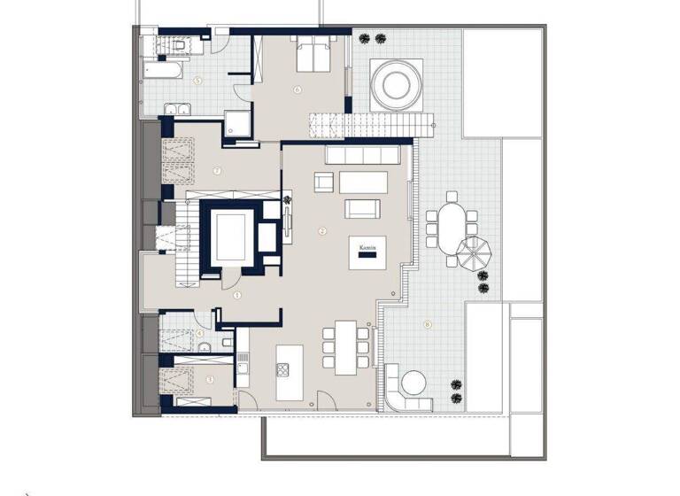 Maisonette zum Kauf 3.970.000 € 4 Zimmer 240 m² 2. Geschoss Wien 1190