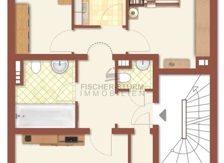 Wohnung zum Kauf 495.000 € 3 Zimmer 84,1 m² 3. Geschoss Oberkassel Düsseldorf 40545