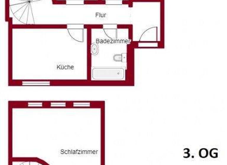 Wohnung zur Miete 386 € 3 Zimmer 77,2 m² 2. Geschoss frei ab 01.04.2026 Am Schäferwald 14 Uchtspringe Stendal OT Uchtspringe 39576