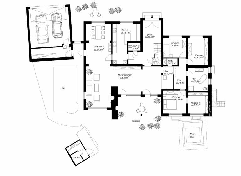 Einfamilienhaus zum Kauf 2.500.000 € 7 Zimmer 308,4 m² 1.116 m² Grundstück Wimpasing Münsing 82541