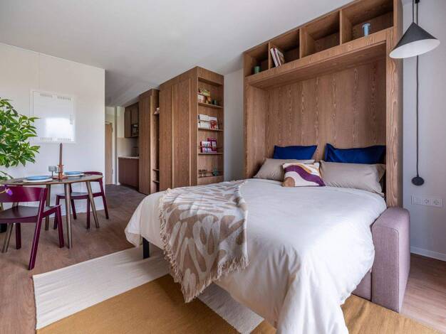 Wohnung zur Miete - Erstbezug 1.139 € 1 Zimmer 28 m² Buschkrugallee 64 Britz Berlin 12359