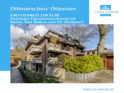 Wohnung zum Kauf 525.000 € 2 Zimmer 67,5 m² 1. Geschoss Othmarschen Hamburg 22605