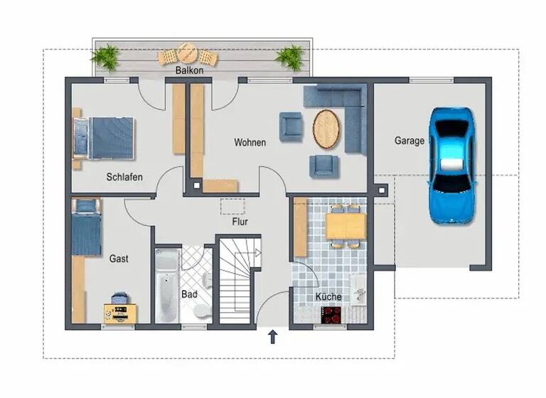 Mehrfamilienhaus zum Kauf provisionsfrei 865.000 € 6 Zimmer 145 m² 745 m² Grundstück Achdorf Landshut 84036