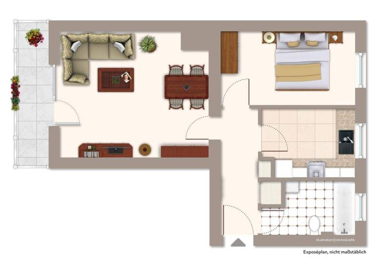 Wohnung zum Kauf 395.000 € 2 Zimmer 51,8 m² 4. Geschoss Obergiesing München 81539