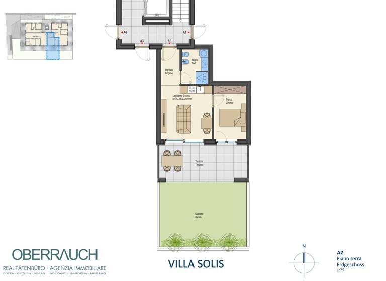 Wohnung zum Kauf 270.000 € 2 Zimmer 33,9 m² Neumarkt 39044