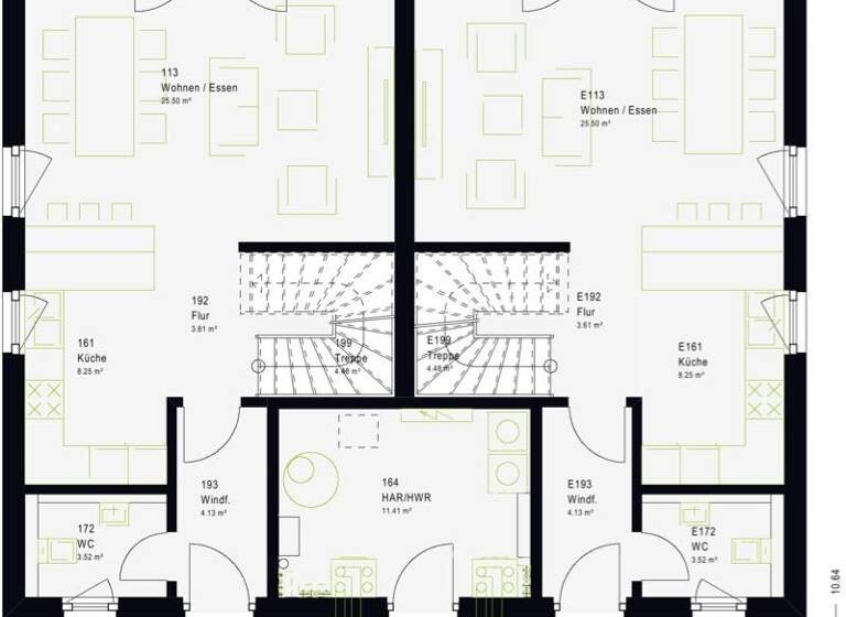 Mehrfamilienhaus zum Kauf - Erstbezug 541.000 € 8 Zimmer 217,6 m² 730 m² Grundstück Freimadlsäge Büchlberg 94124