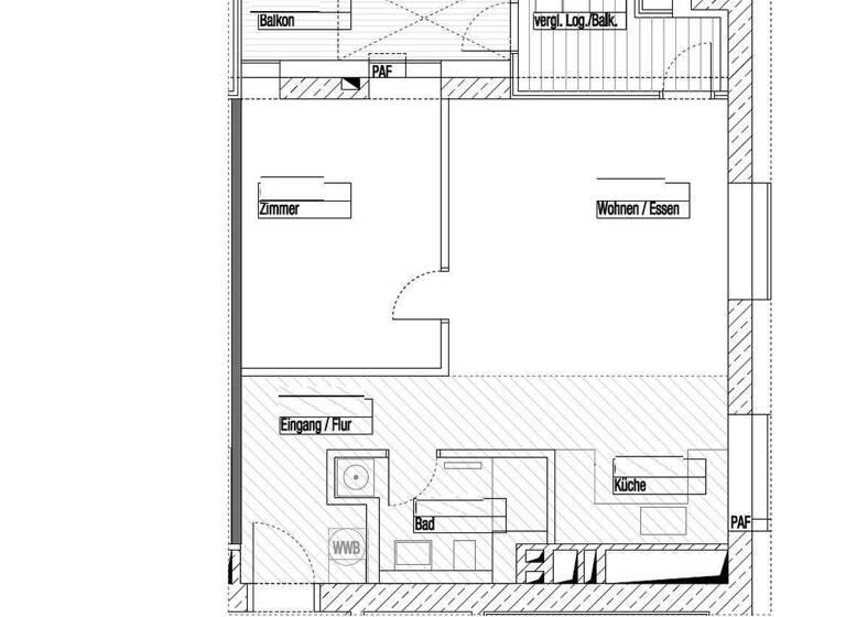 Wohnung zur Miete 2.990 € 2 Zimmer 70 m² Hainer Weg 80 Sachsenhausen Frankfurt 60599