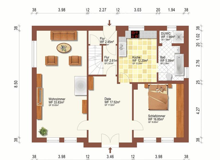 Einfamilienhaus zum Kauf 349.000 € 7,5 Zimmer 170 m² 1.047 m² Grundstück Innenstadt Osterholz-Scharmbeck 27711
