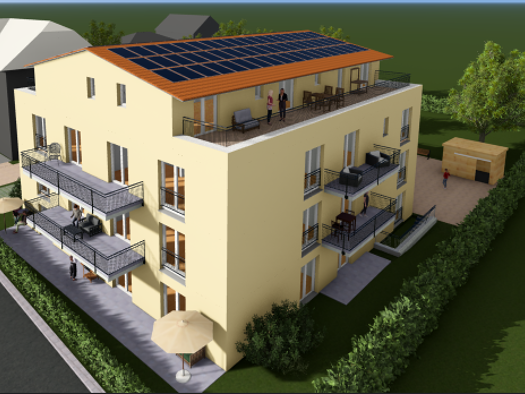 Wohnung zum Kauf - Erstbezug provisionsfrei als Kapitalanlage geeignet 218.300 € 2 Zimmer 56,3 m² Dombühl 91601