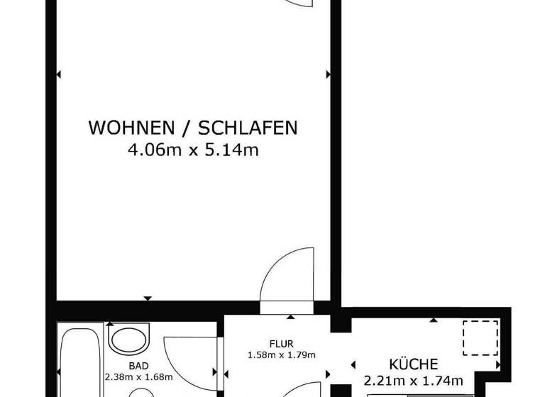 Studio zum Kauf 139.500 € 1 Zimmer 33 m² 8. Geschoss frei ab sofort Nordlandring 15 Travemünde Lübeck 23570