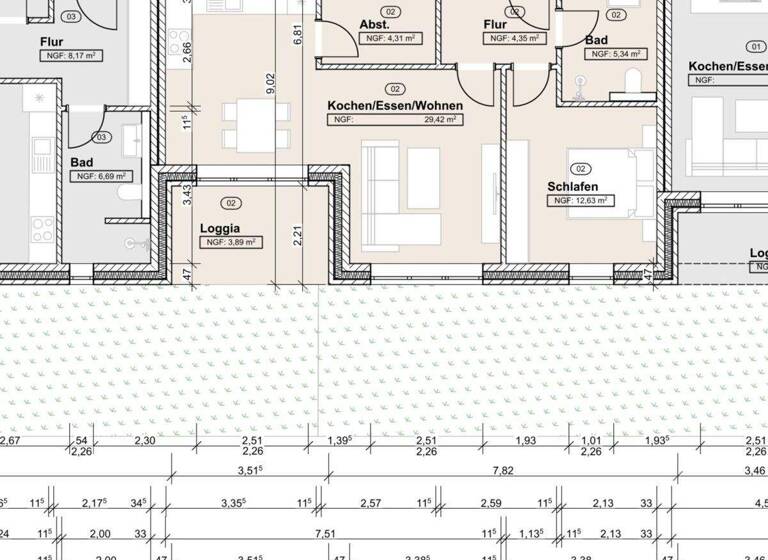 Wohnung zum Kauf 199.000 € 2 Zimmer 59,9 m² Warsingsfehn Moormerland / Warsingsfehn 26802