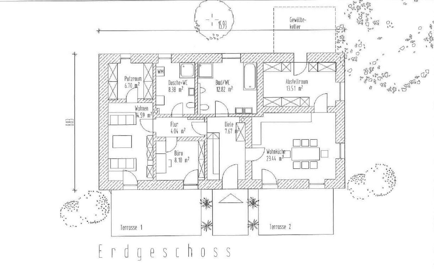 Einfamilienhaus zum Kauf provisionsfrei 14 Zimmer 212,1 m²<br/>Wohnfläche 22.286 m²<br/>Grundstück Losenried 5 Losenried Walderbach 93194