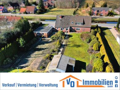 Einfamilienhaus zum Kauf 269.000 € 9 Zimmer 187 m² 17.077 m² Grundstück Ostgroßefehn Großefehn 26629