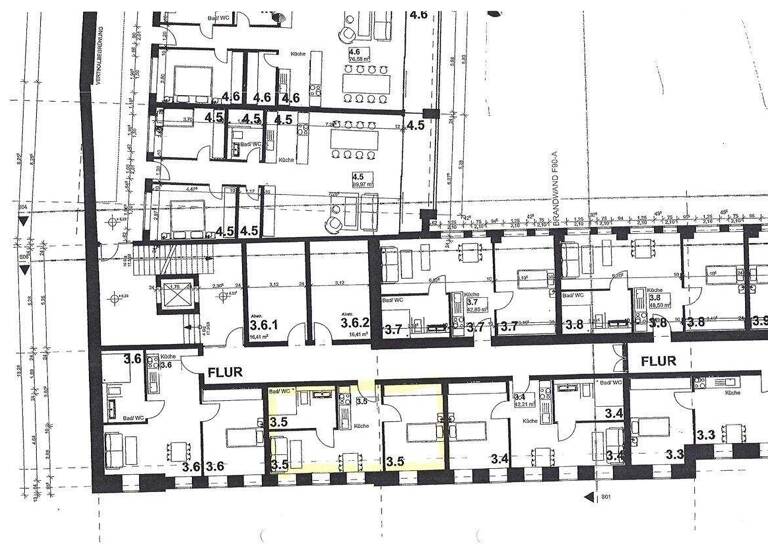 Wohnung zum Kauf 130.000 € 2 Zimmer 42,2 m² 1. Geschoss St Johann Saarbrücken 66111