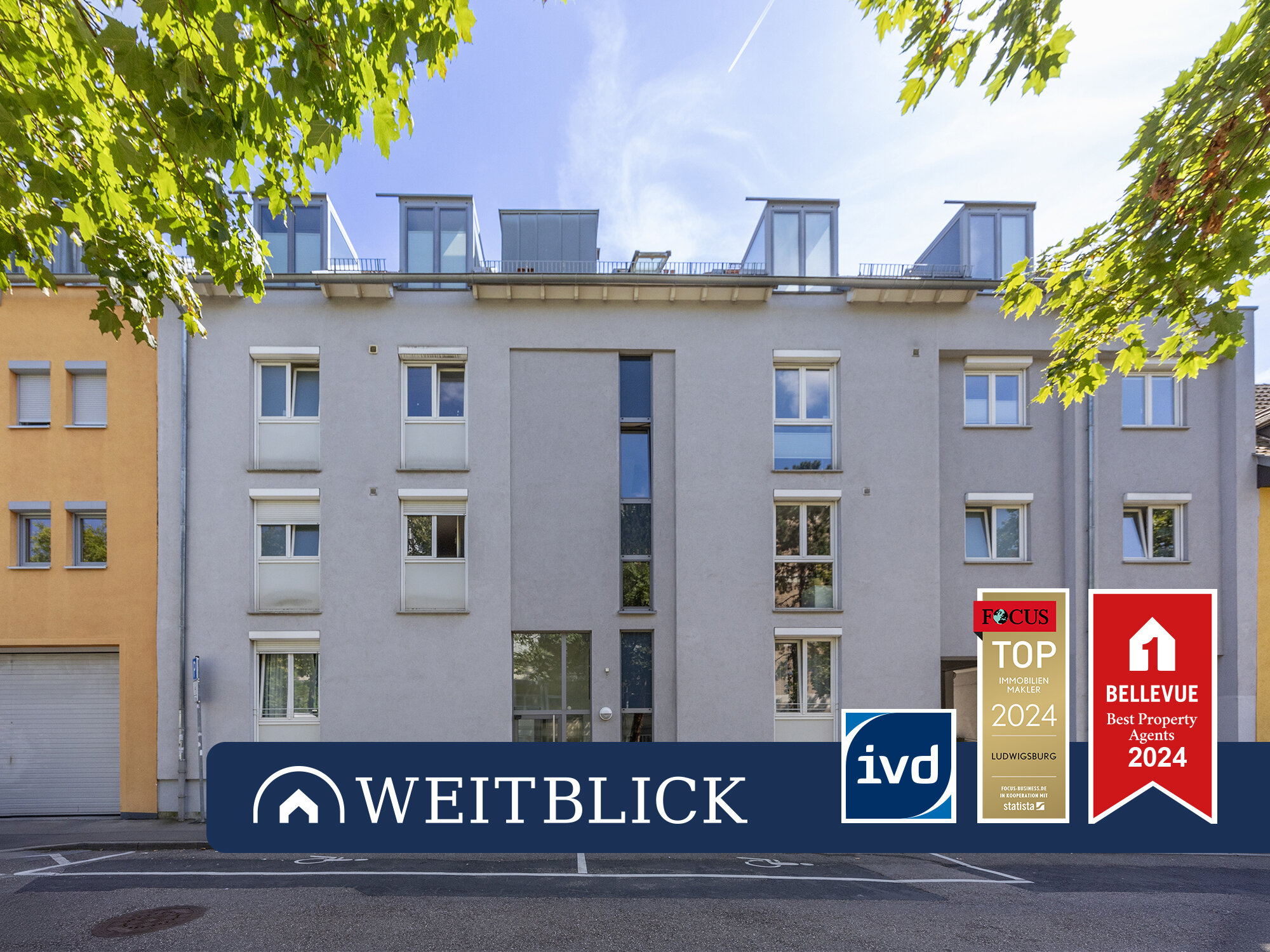 Wohnung zum Kauf 449.000 € 3 Zimmer 92 m²<br/>Wohnfläche 1.<br/>Geschoss 01.11.2024<br/>Verfügbarkeit Ludwigsburg - Mitte Ludwigsburg 71638