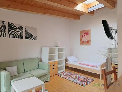 Wohnung zur Miete Wohnen auf Zeit 695 € 1 Zimmer 33,7 m² frei ab 01.08.2025 Nordvorstadt Weimar 99423