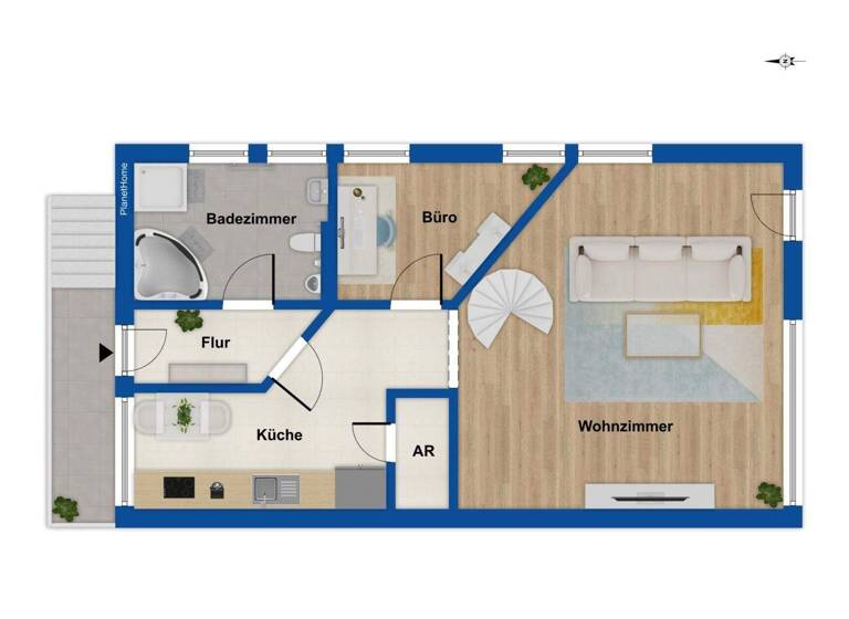 Maisonette zum Kauf 229.000 € 3 Zimmer 86,2 m² Gönnern Angelburg 35719