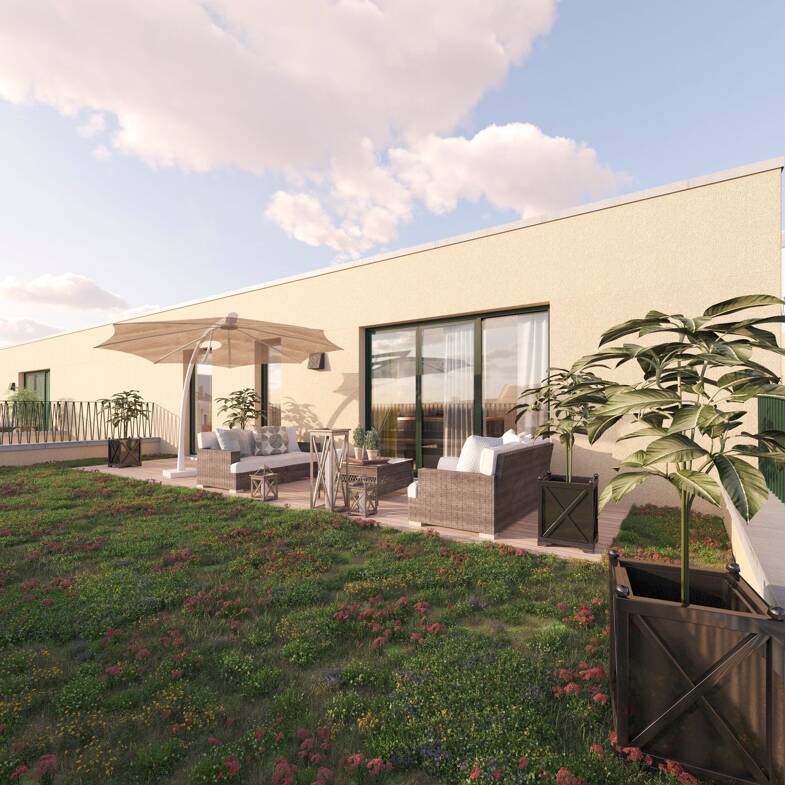 Terrassenwohnung zur Miete 1.513 € 4 Zimmer 101,2 m² Dachgeschoss, 3. Geschoss frei ab 01.12.2025 Jacobstraße 14 Südliche Innenstadt Halle (Saale) 06110