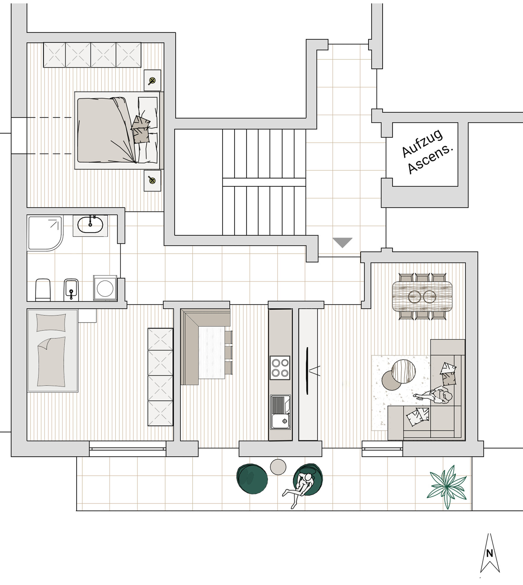 Wohnung zum Kauf 525.000 € 4 Zimmer 64,3 m²<br/>Wohnfläche 2.<br/>Geschoss 01.12.2025<br/>Verfügbarkeit Schießstandweg 3 Sexten 39030