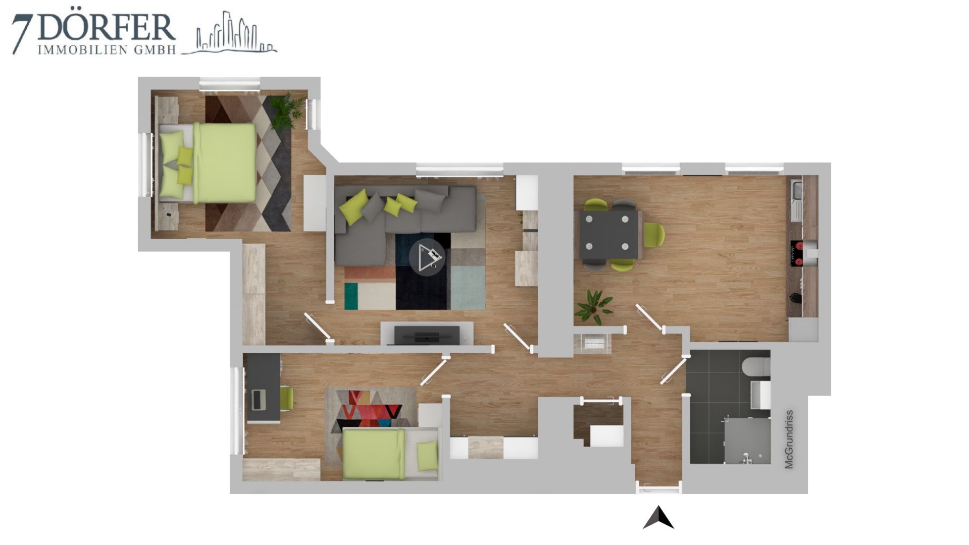 Wohnung zur Miete 485 € 3 Zimmer 61 m²<br/>Wohnfläche Grabenstraße 222 Geidorf Graz 8010