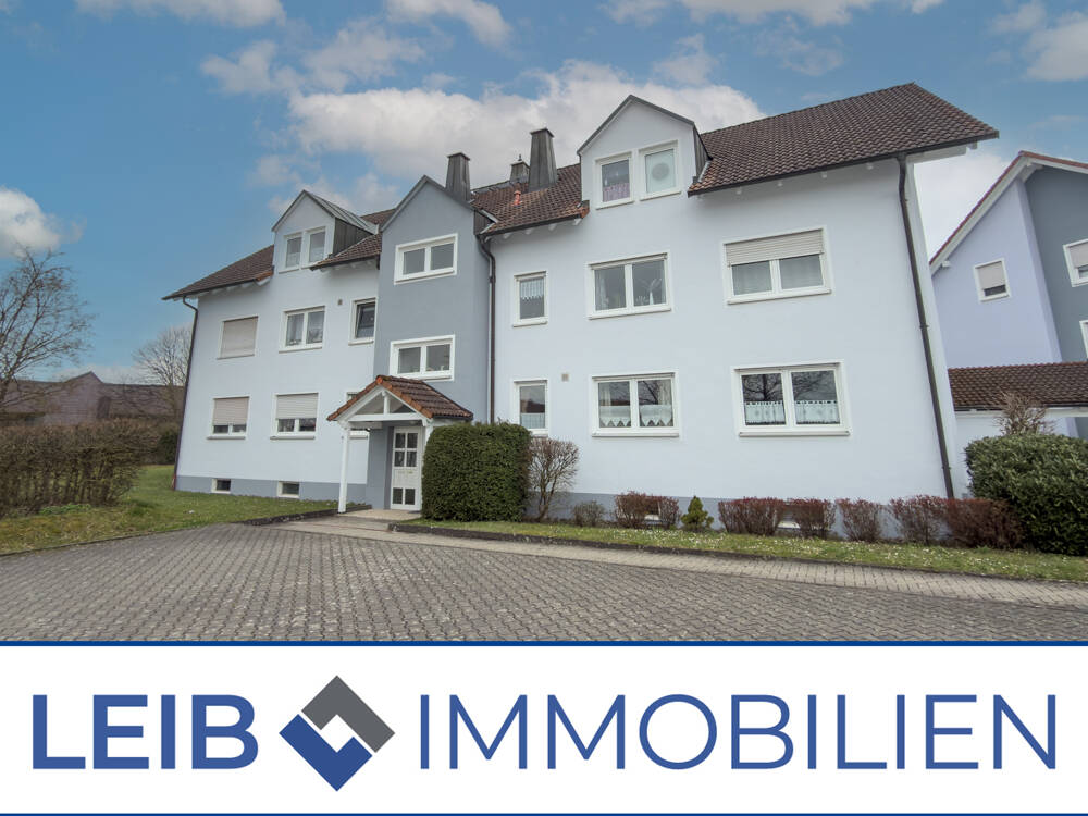 Immobilie in Rödental - Großzügige 4-Zimmer-Wohnung mit großer Terrasse und Tiefgaragenstellplatz in guter Lage von Rödental - Bild 1