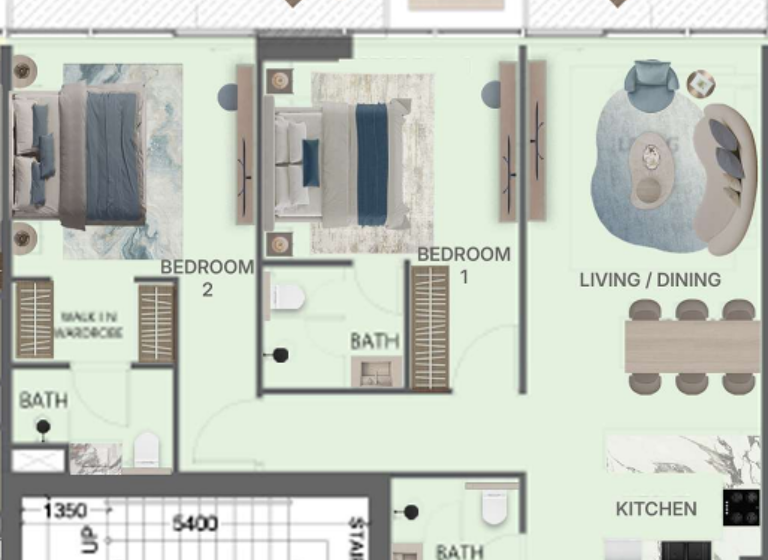 Wohnung zum Kauf - Erstbezug provisionsfrei 541.301 € 3 Zimmer 111,5 m² Dubai