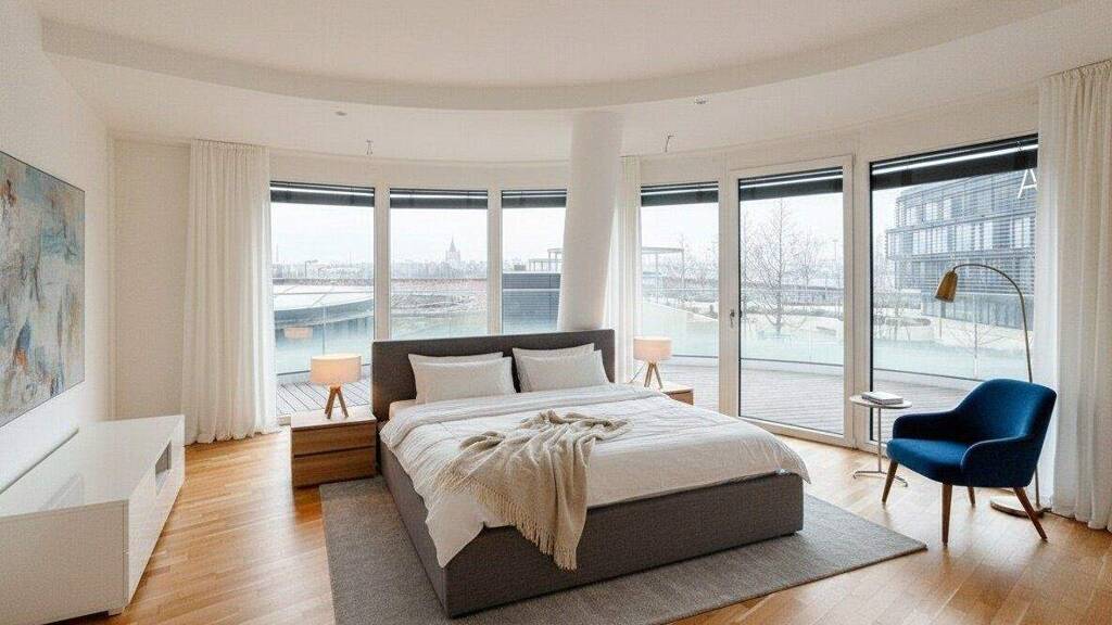 Wohnung zur Miete 2.834 € 4 Zimmer 114,4 m² 1. Geschoss Wagramer Straße Wien 1220