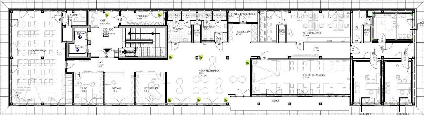 Bürofläche zur Miete 5.392 € 10 Zimmer 539,2 m²<br/>Bürofläche Gleisdorf 8200