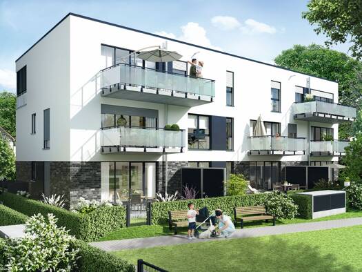 Wohnung zum Kauf provisionsfrei 499.900 € 3 Zimmer 84,9 m² EG Bertha-Herz-Weg/Kunibertstr. 15 Hilden 40723
