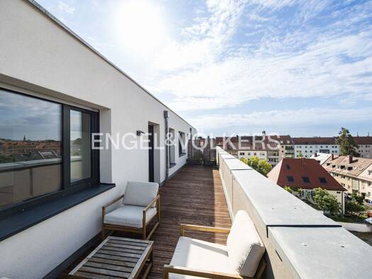 Penthouse zum Kauf 549.000 € 3 Zimmer 91 m² 5. Geschoss St Johannis Nürnberg 90419