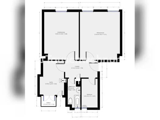 Wohnung zur Miete Tauschwohnung 600 € 2,5 Zimmer 64 m² 3. Geschoss Tempelhof Tempelhof-Schöneberg 12101