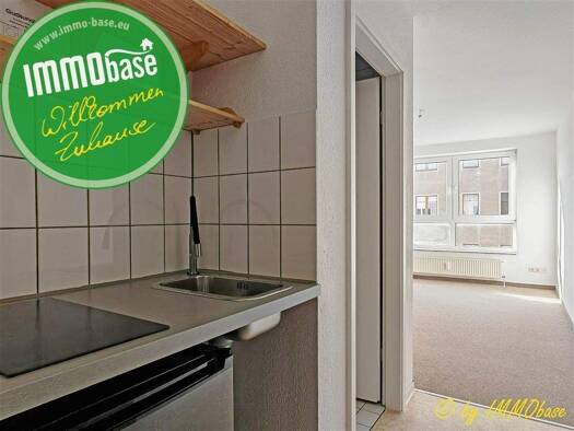 Studio zur Miete 175 € 1 Zimmer 19,7 m² 2. Geschoss frei ab sofort Mittweida 09648
