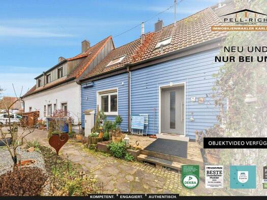 Haus zum Kauf 490.000 € 9 Zimmer 211 m² 468 m² Grundstück Neureut Karlsruhe 76149