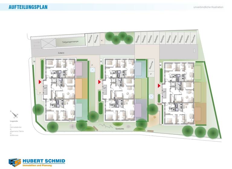 Wohnung zum Kauf - Erstbezug provisionsfrei 626.800 € 3 Zimmer 83,6 m² 1. Geschoss Max-Friesenegger-Straße 32 Landsberg Landsberg am Lech 86899