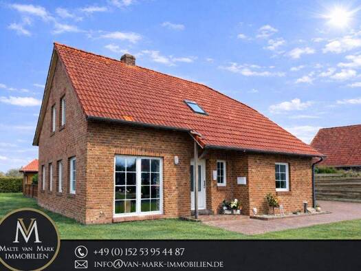 Einfamilienhaus zum Kauf 328.000 € 5 Zimmer 121 m² 1.069 m² Grundstück Wirdum 26529