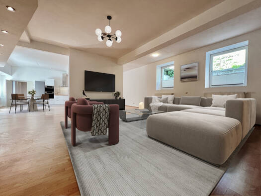Loft zur Miete 1.100 € 2 Zimmer 134 m² 1. Geschoss Kirschhausen Heppenheim 64646